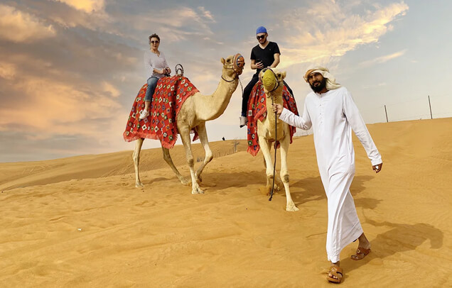 Camel-riding