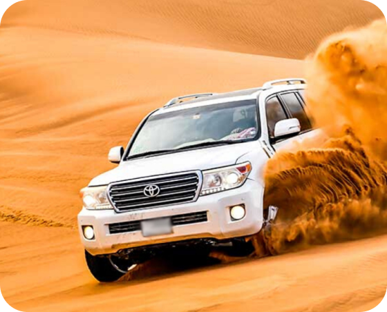 Desert safari 4by4 dune bashing