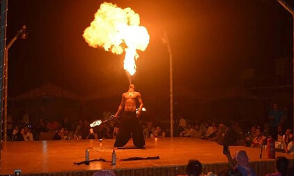 fire show in dubai