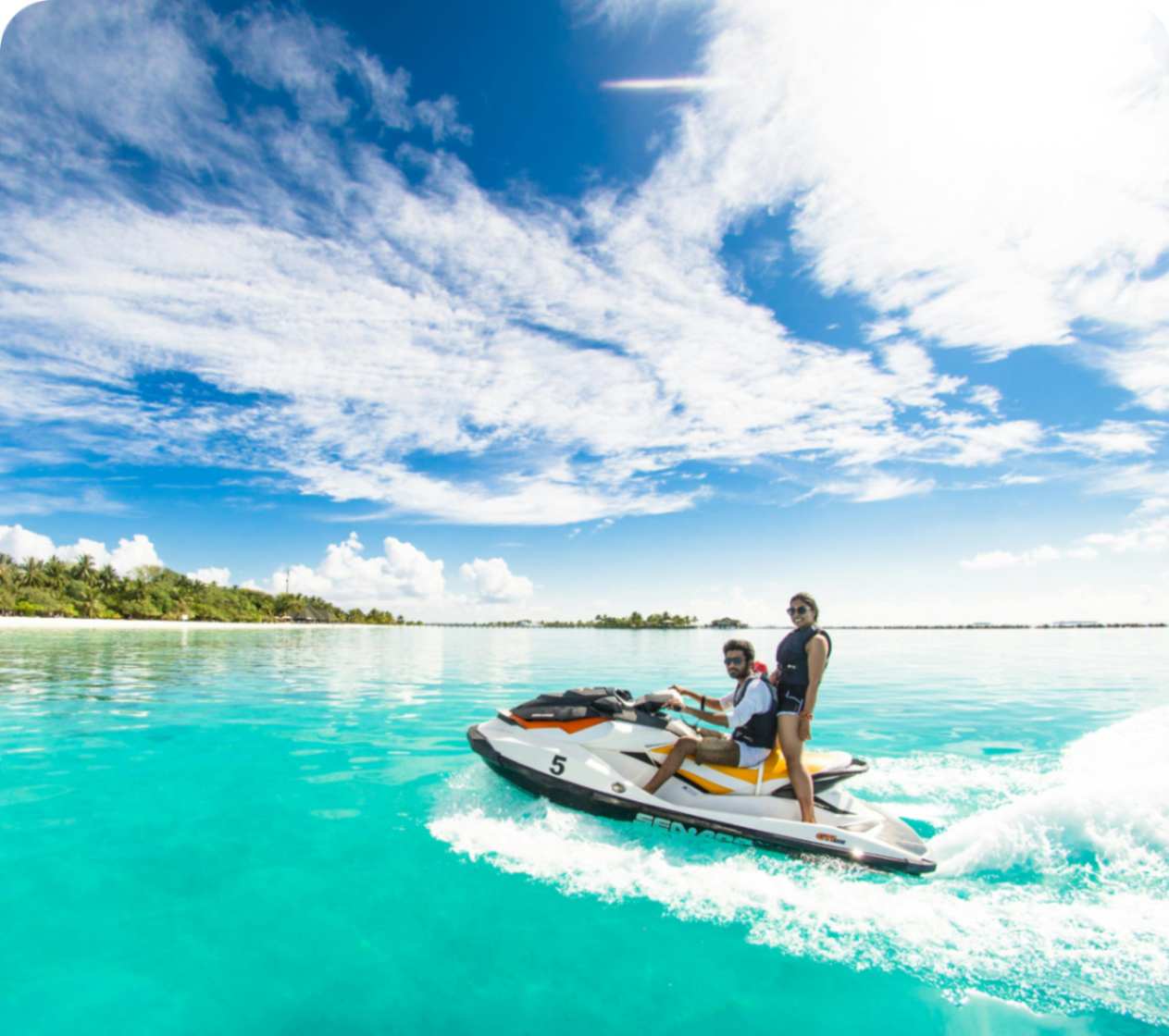 Private Self-Drive SeaKart Jet Ski Boat Tour