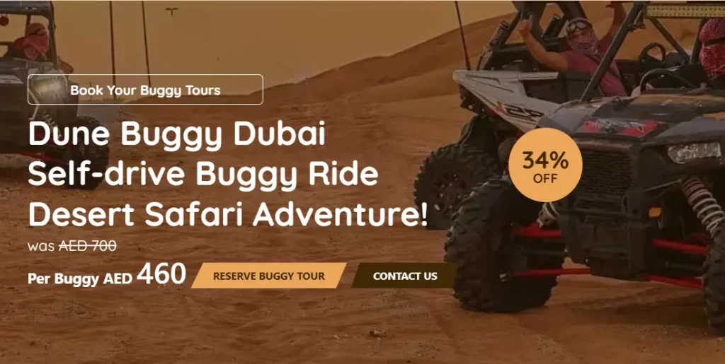 ESA Dune Buggy tour Dubai