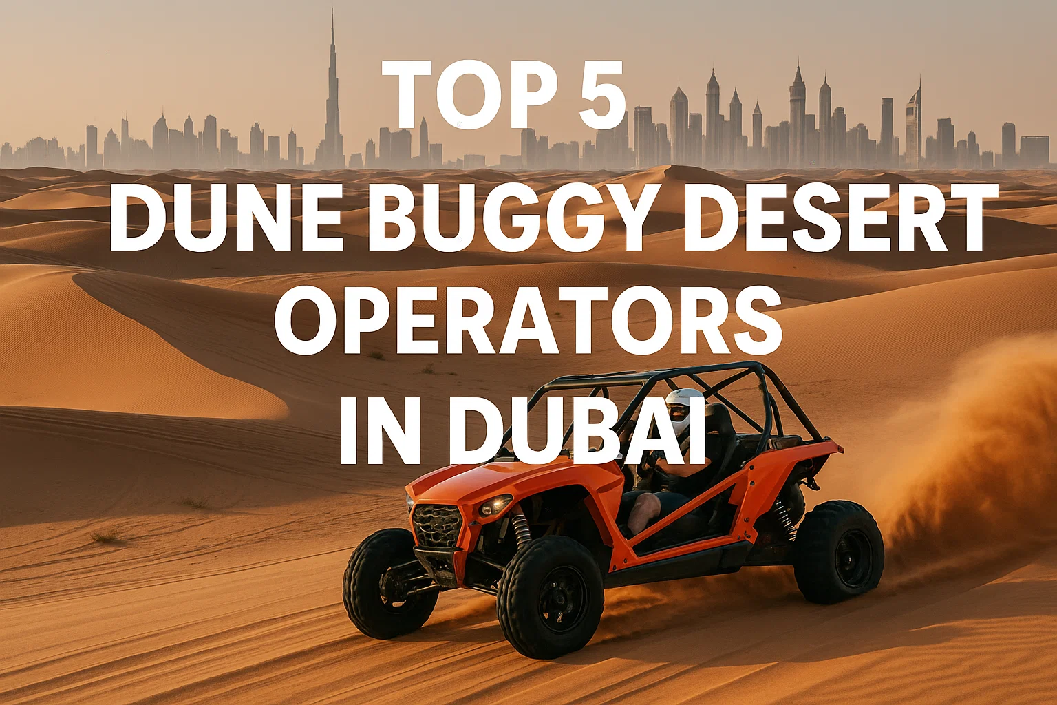 Top 5 Dune Buggy Desert Operators in Dubai