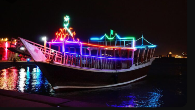 dhow cruise Dubai new year party